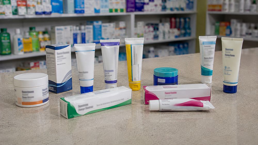 Medicine creams, ointments and gels